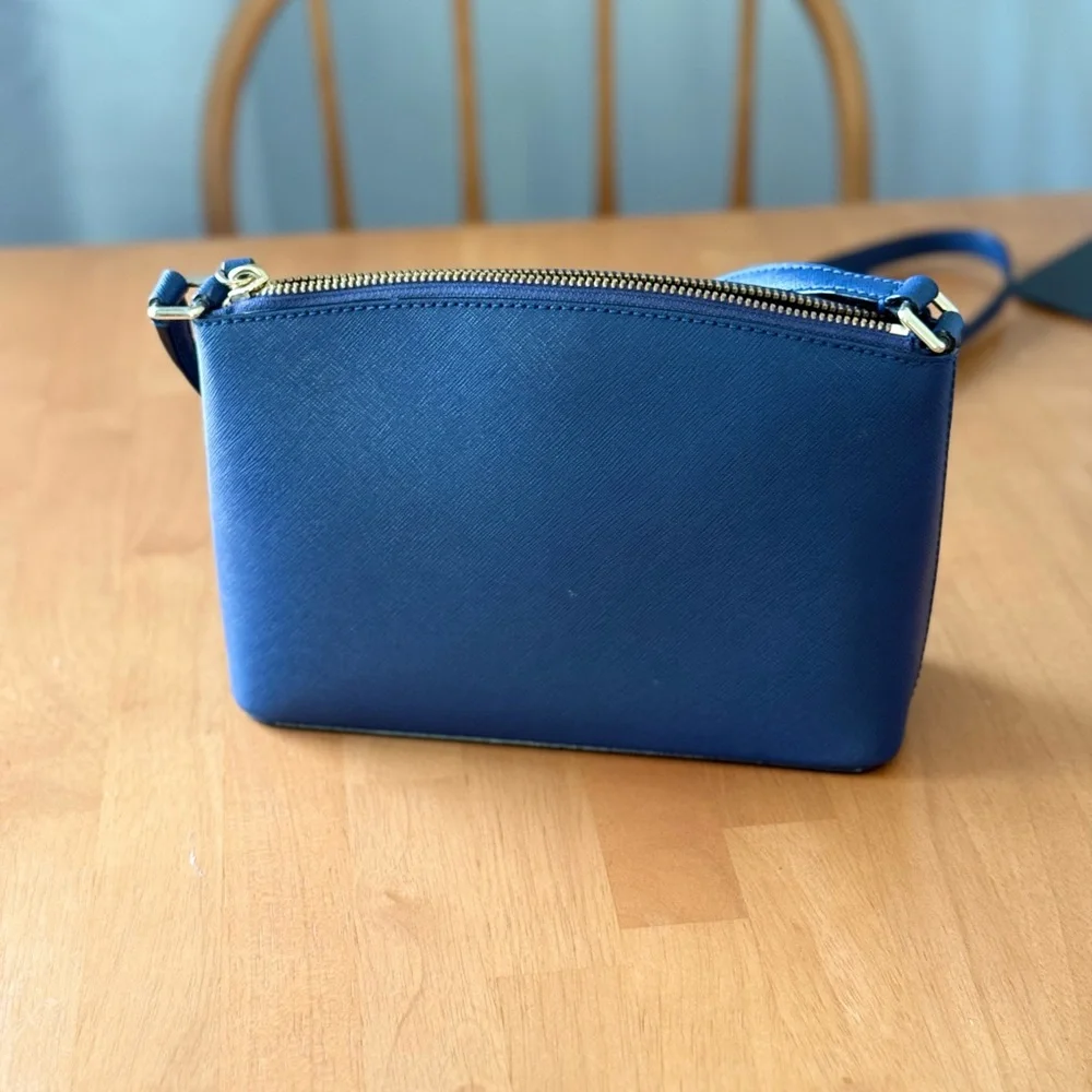 Kate Spade Blue Peacock Appliqué Crossbody Bag - Picture 5 of 5